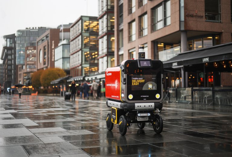 Ottobot på Aker Brygge